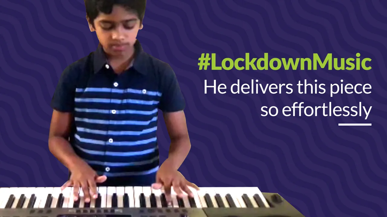 Give This Little One A Keyboard, And He’ll Create Magic