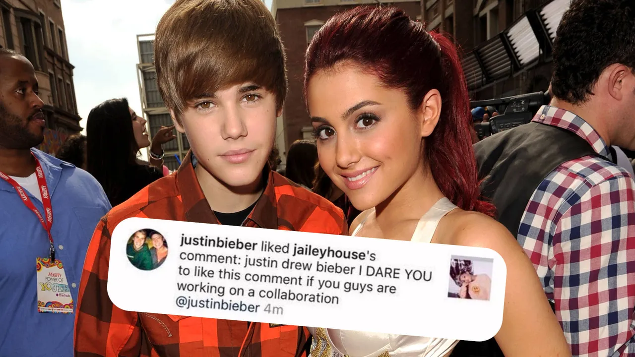 justin bieber and ariana grande