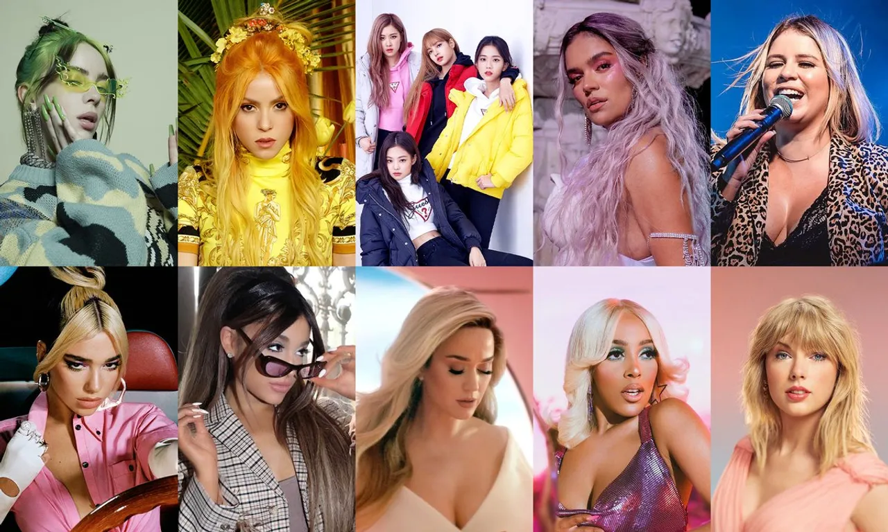 shakira lady gaga billi eilish