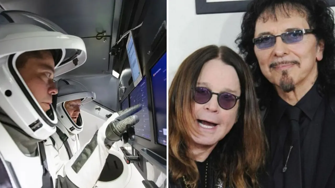 astronauts space x black sabbath