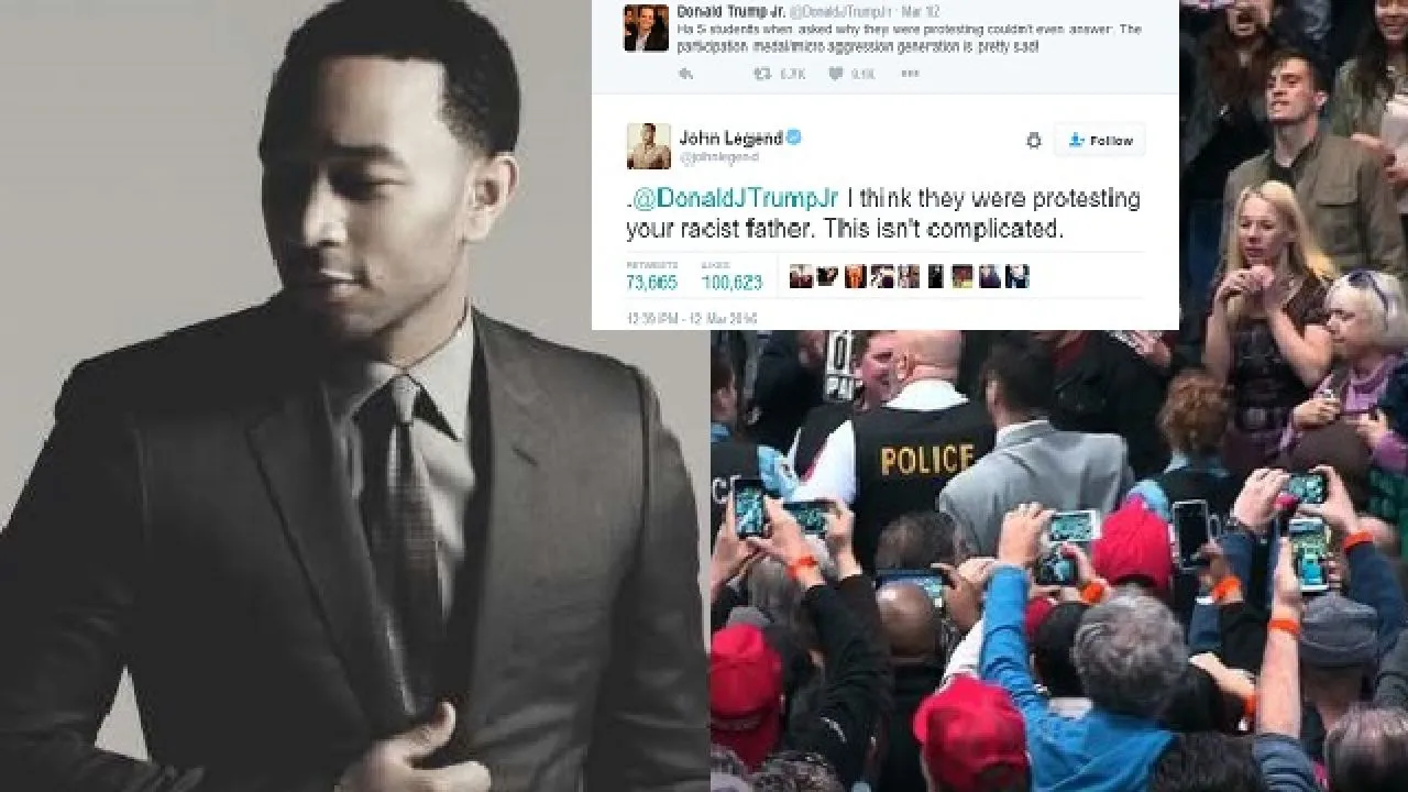 john legend donald trump