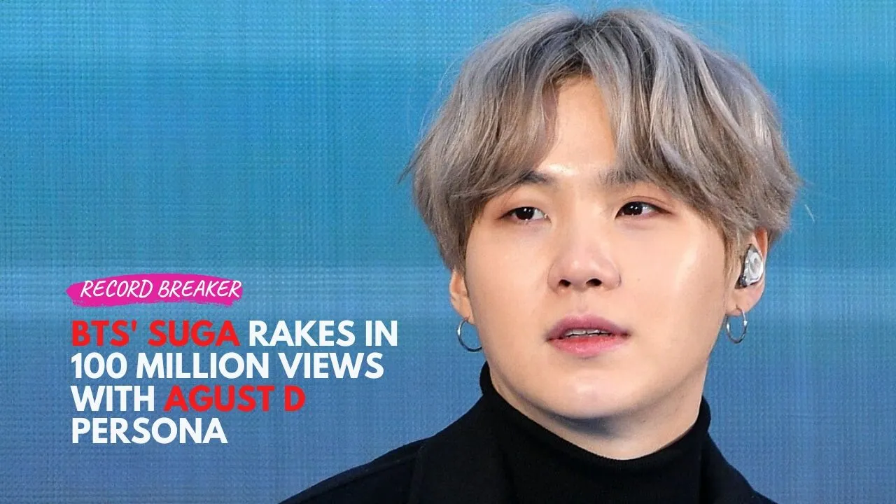 BTS' Suga sets new record