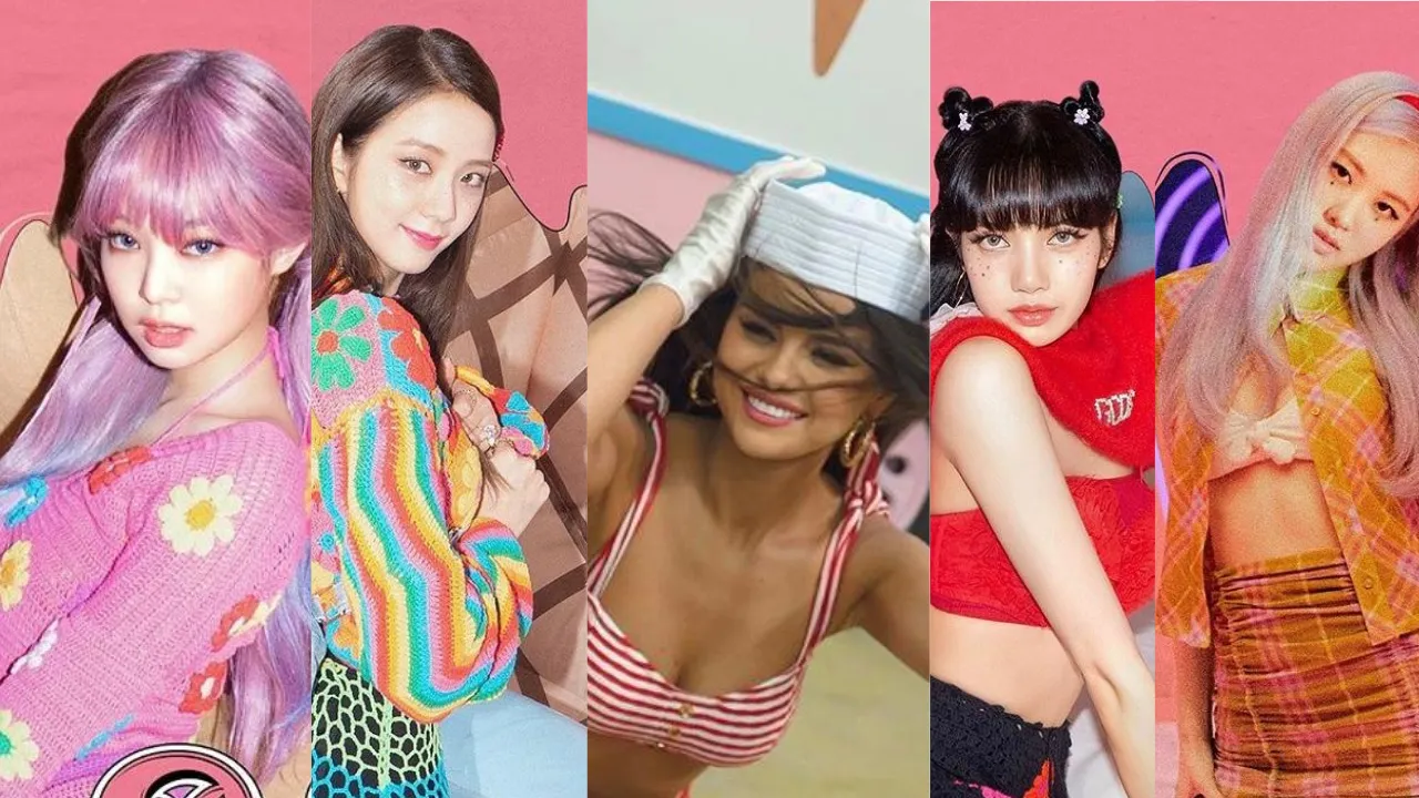 BLACKPINK & Selena Gomez Stick To The Sugary Pop Circle for 'Ice Cream'