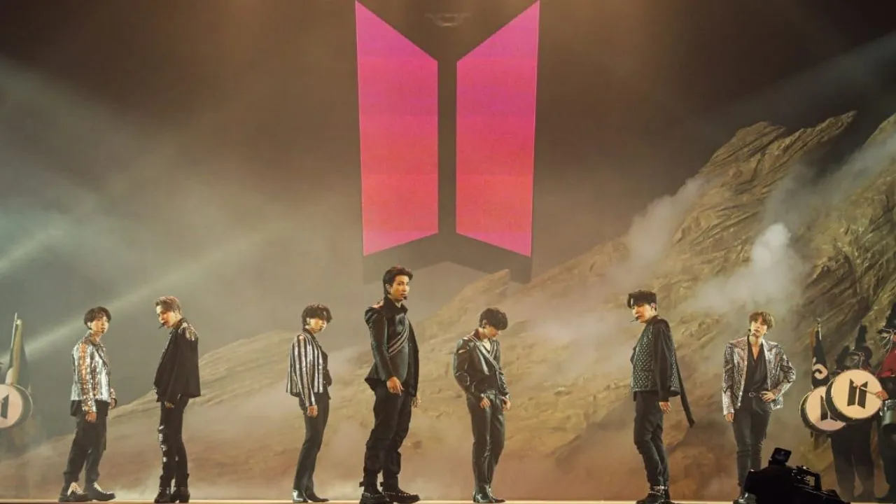 BTS Performs 'ON' at the 'Map of the Soul ON:E' concert