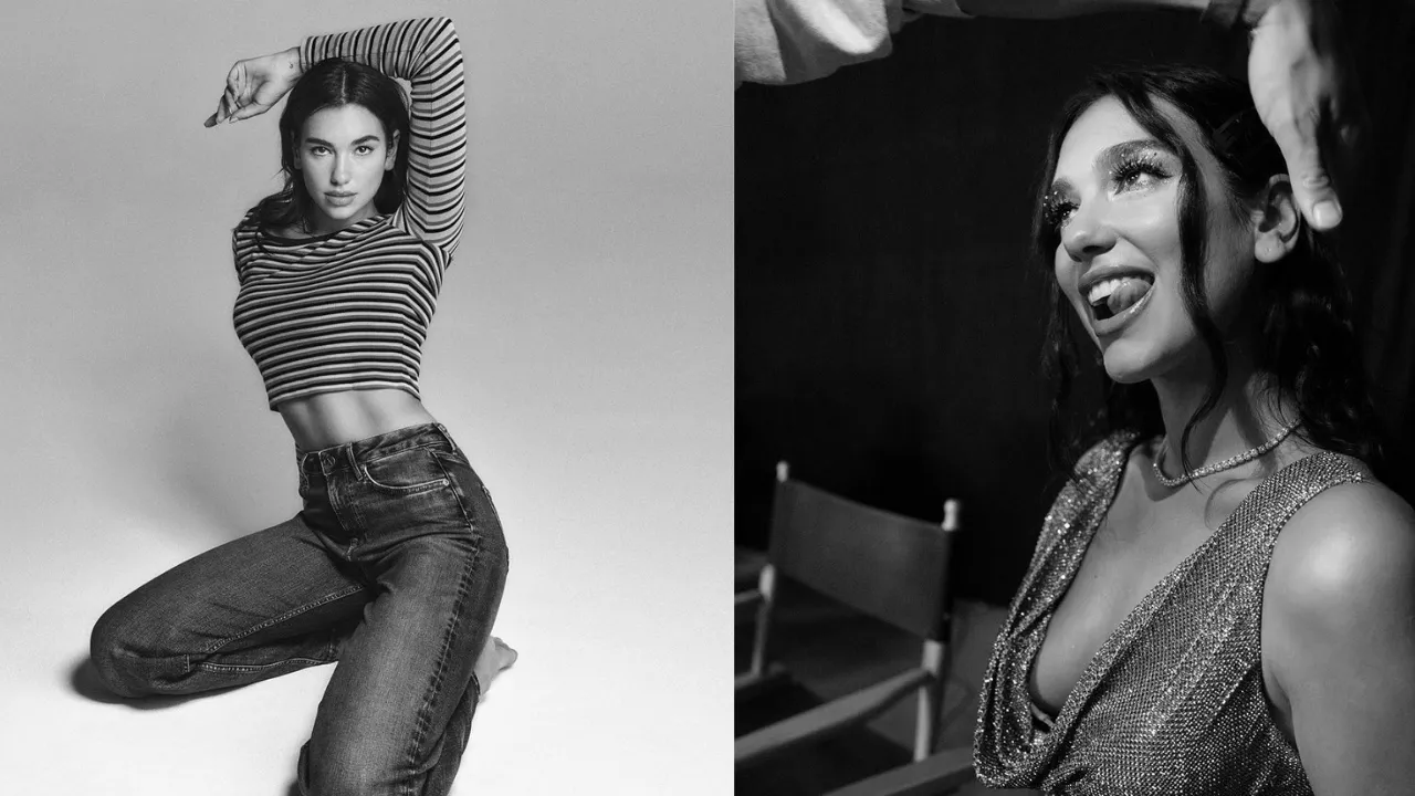 Dua Lipa: Her Most Stunning Black & White Vignettes