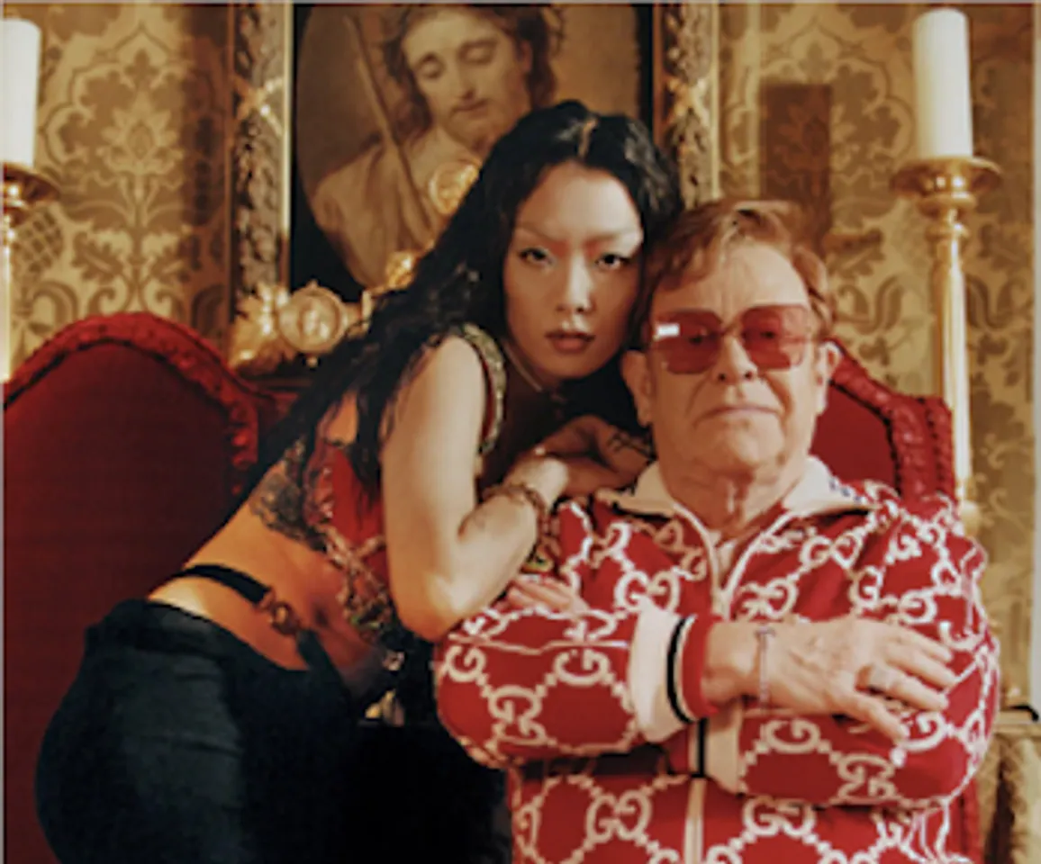 Elton John Joins Rina In Her ‘Chosen Family’