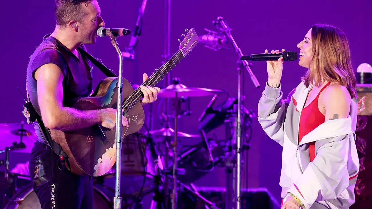 Mel C From Spice Girls Joins Chris Martin for ‘2 Become 1’