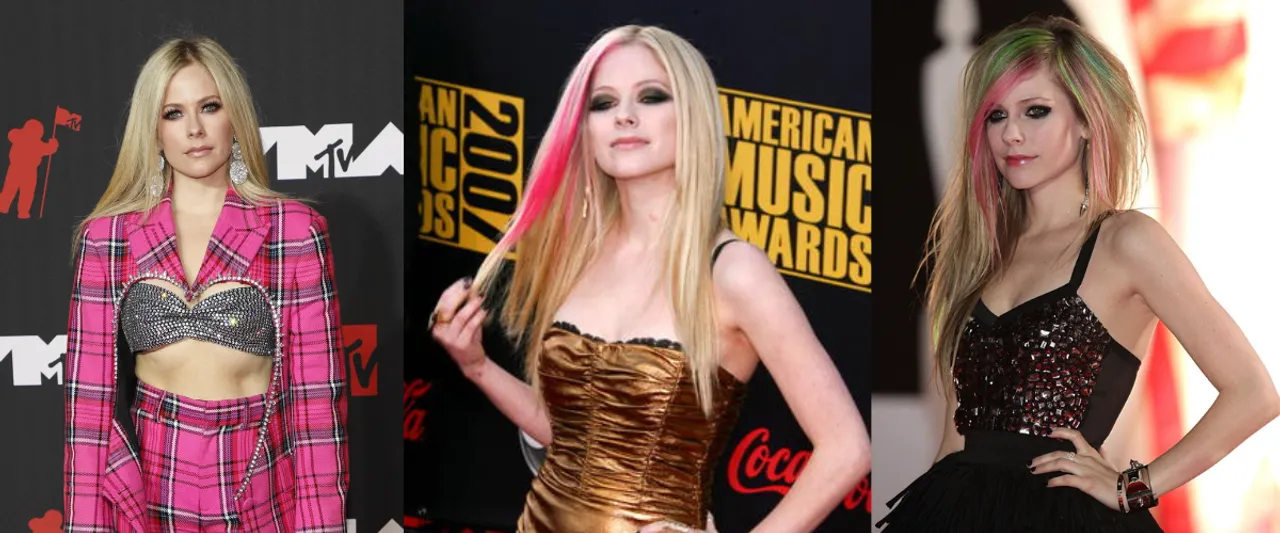 Avril Lavigne Sticks to Her Pop-Punk Roots on The Red Carpet