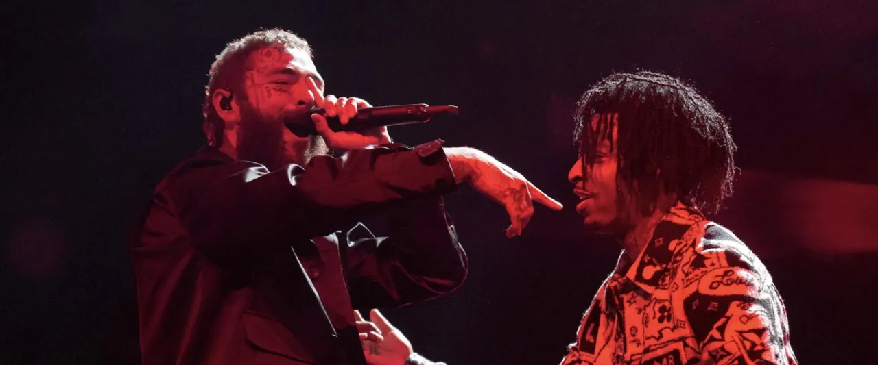Post Malone And 21 Savage Performed ‘Rockstar’ at The NBA All-Star Game