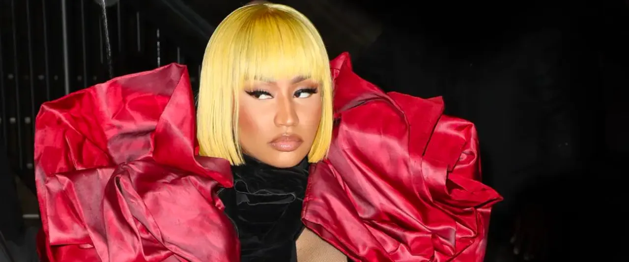Nicki Minaj is a Sight to Behold in Her Violet Outfit at Trinidad Carnival 2023