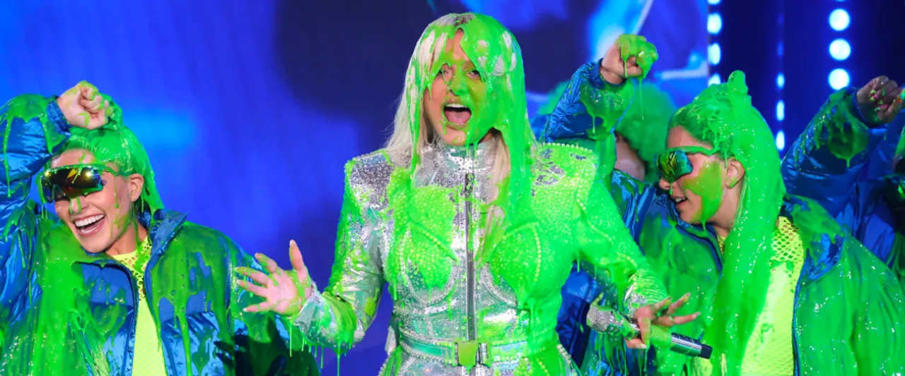 Bebe Rexha Got Slimed at Kids’ Choice Awards!