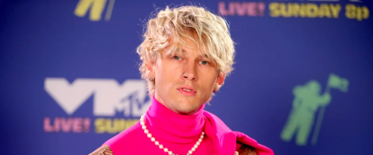 Machine Gun Kelly Celebrates 33rd Birthday Party With a Police Helicopter Showing up