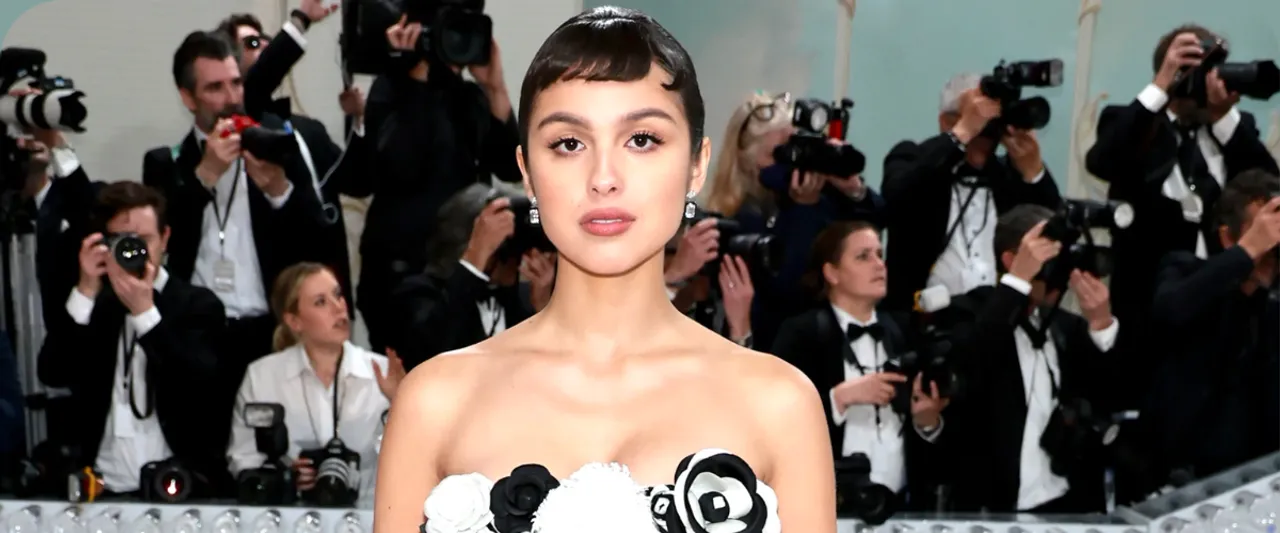Olivia Rodrigo Inspired by Audrey Hepburn For Her Micro-Bangs at 2023 Met Gala