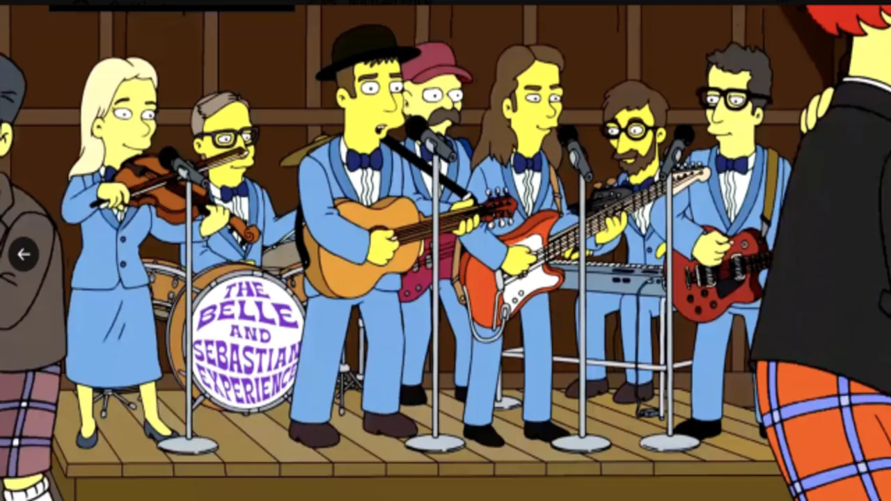 'Belle & Sebastian' Make Cameo Appearance in the Latest Episode of 'The Simpsons