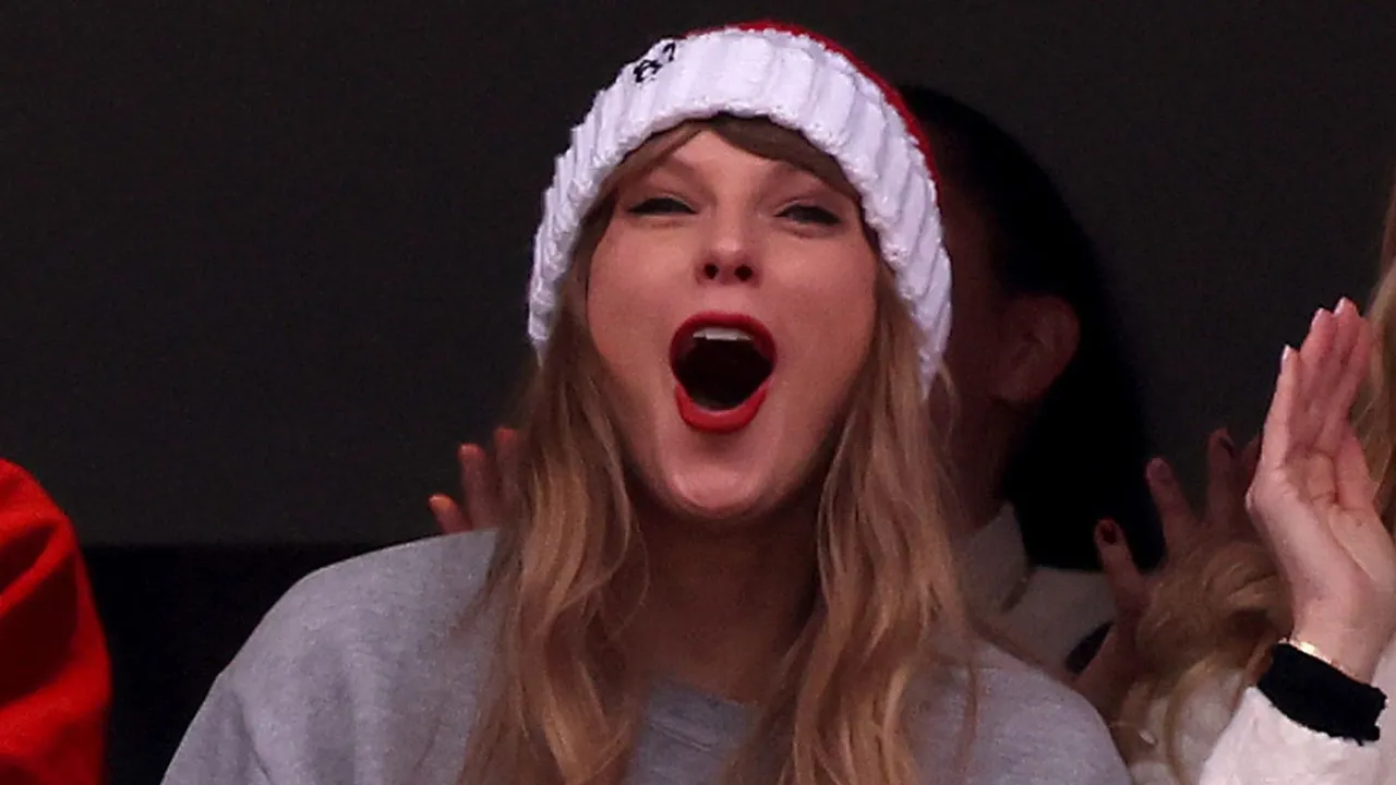 Taylor Swift Wears Knit Beanie Featuring Travis Kelce's Jersey Number