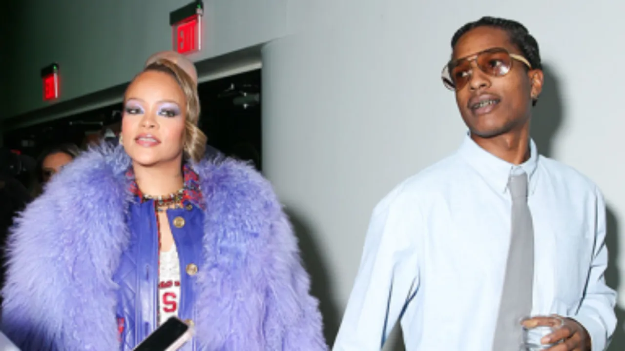 Rihanna And ASAP Rocky Share Special Moments at The Fenty X Puma Sneaker Launch Party