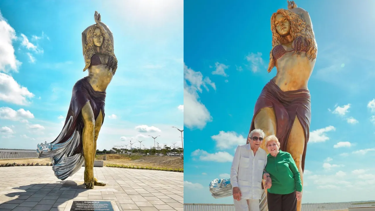 Barranquilla Reveals Massive Shakira Statue in Her Hometown 