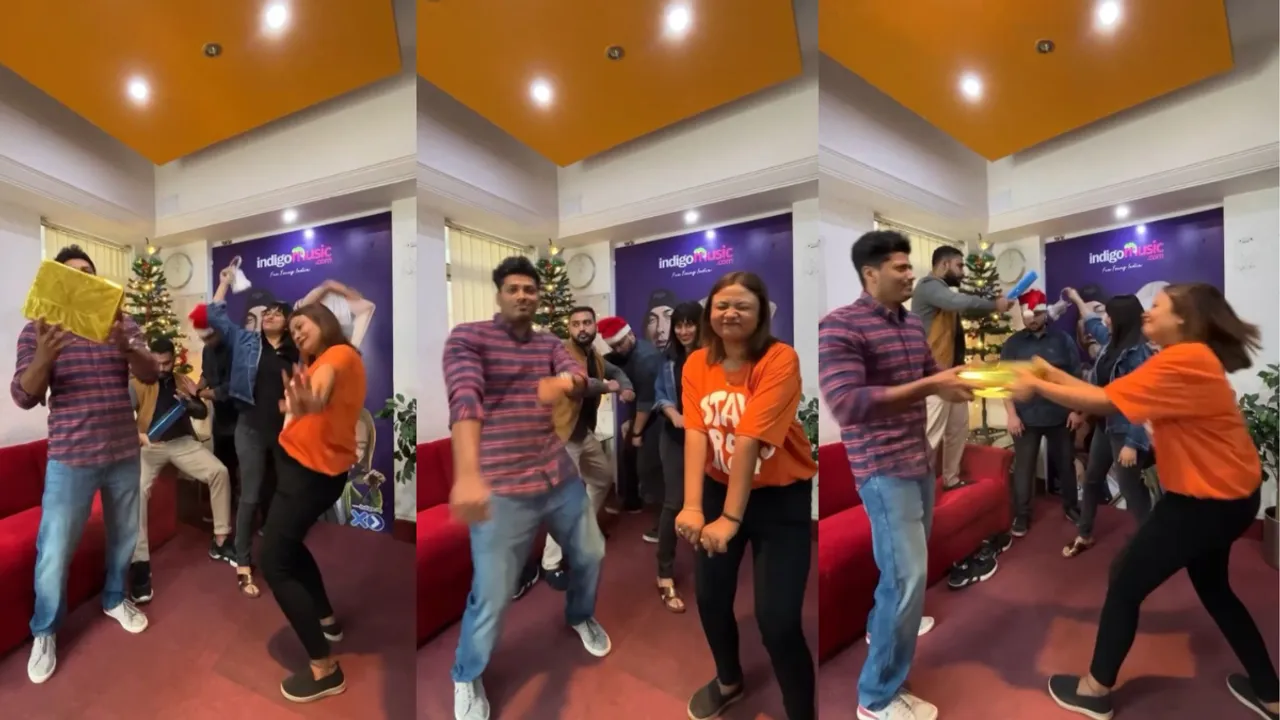 The Crew at IndigoMusic.com Getting Into The Christmas Spirit