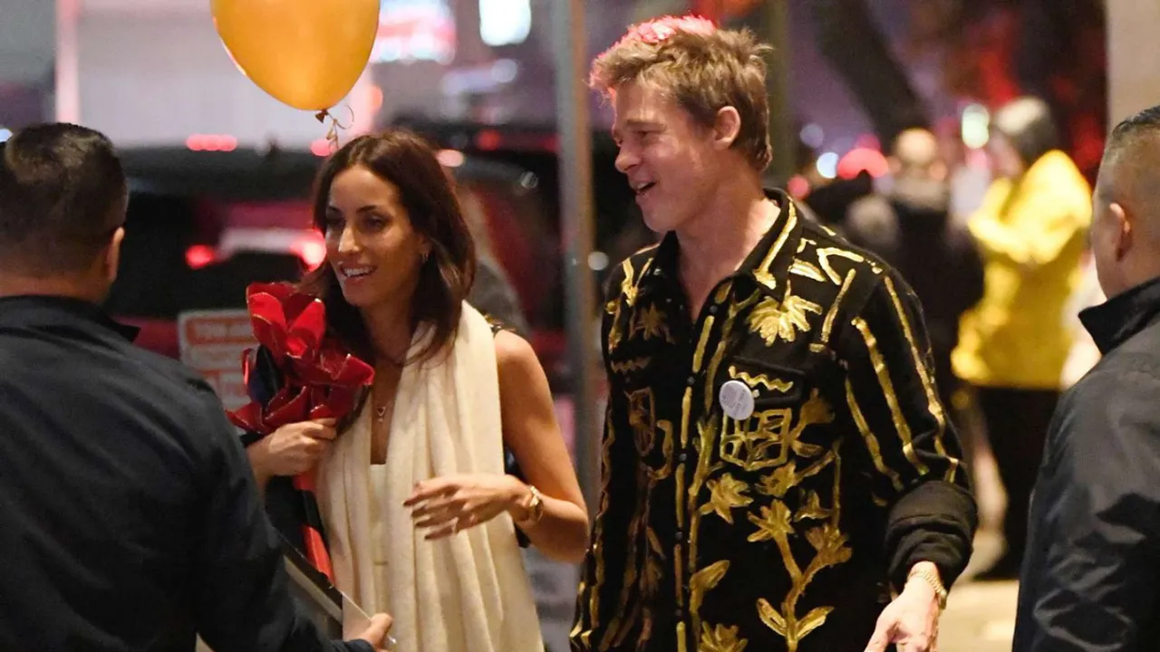 Brad Pitt Celebrates Birthday With Girlfriend Ines de Ramon