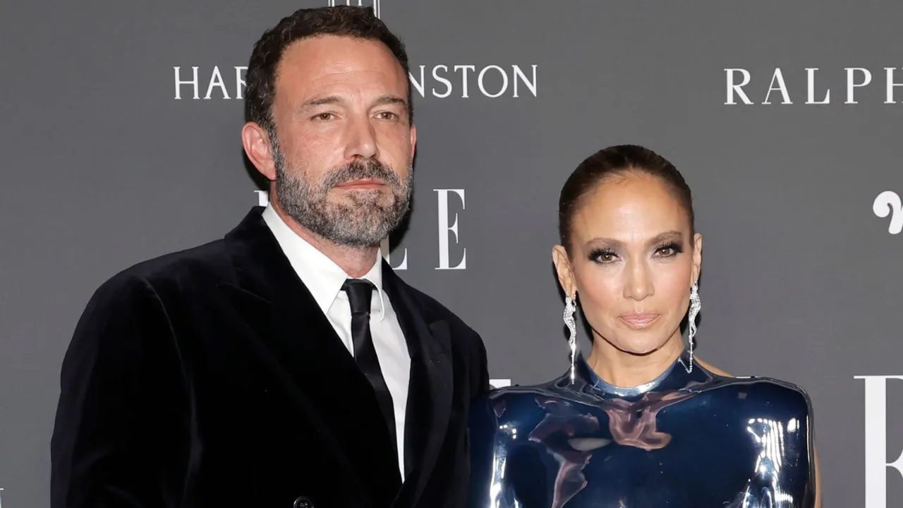 Jennifer Lopez Stuns in Bold Breastplate Alongside Ben Affleck