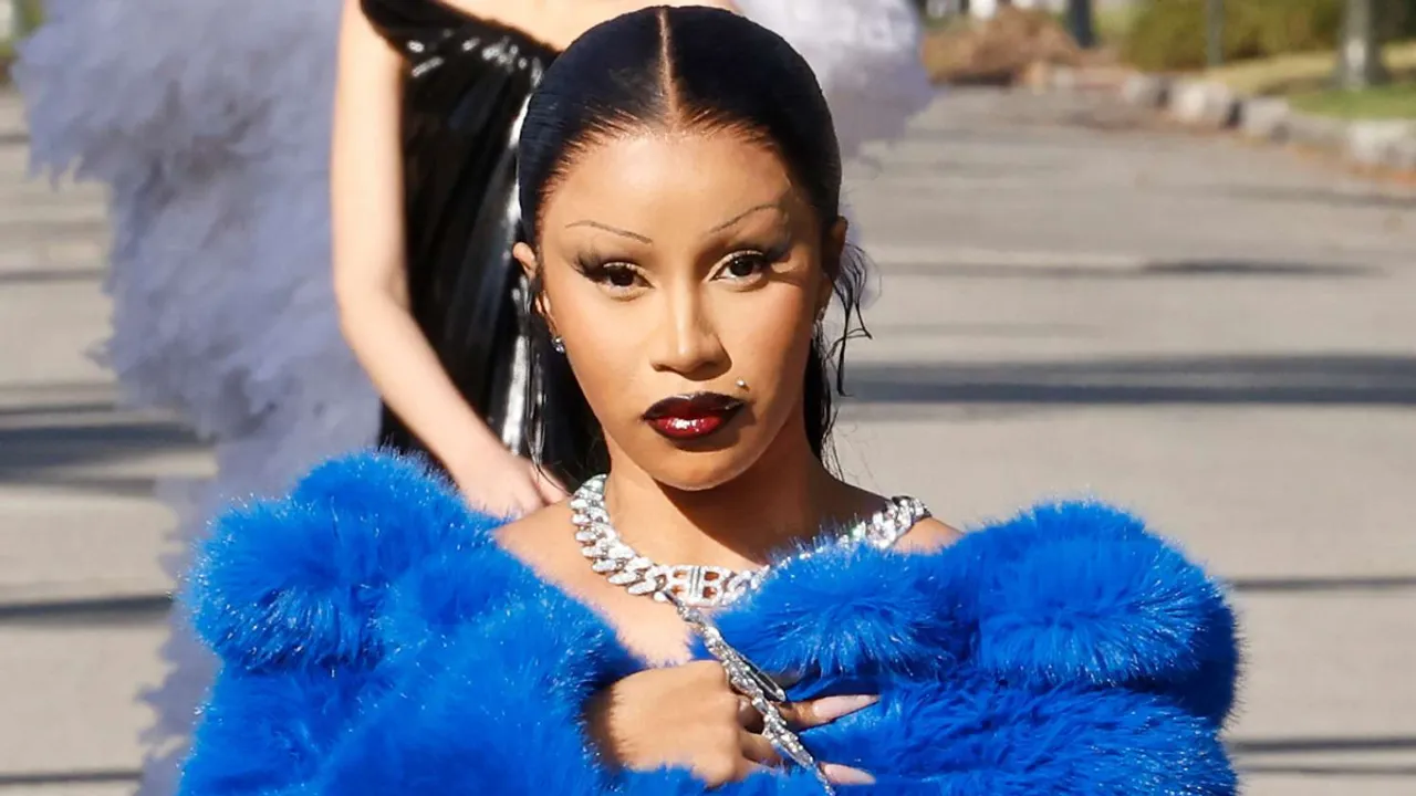 Cardi B Makes Stunning Runway Debut at L.A. Balenciaga Street Show