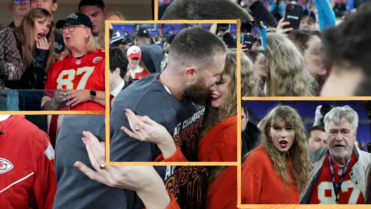 Taylor Swift Joins Travis Kelce's Family Celebration After Chiefs' Victory