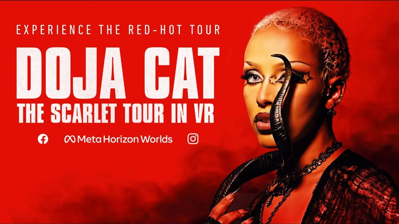 Doja Cat Sets The Stage For The 'Scarlet Tour in VR': An Immersive Concert Experience