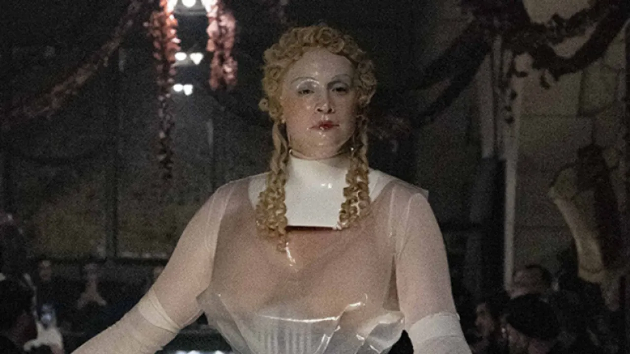 'Game of Thrones' Star Gwendoline Christie Transforms at Paris Fashion Week