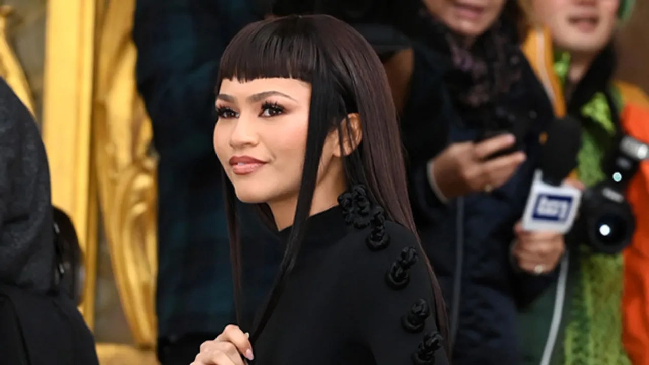 Zendaya Turns Heads With Short Bangs at Paris Fashion Week