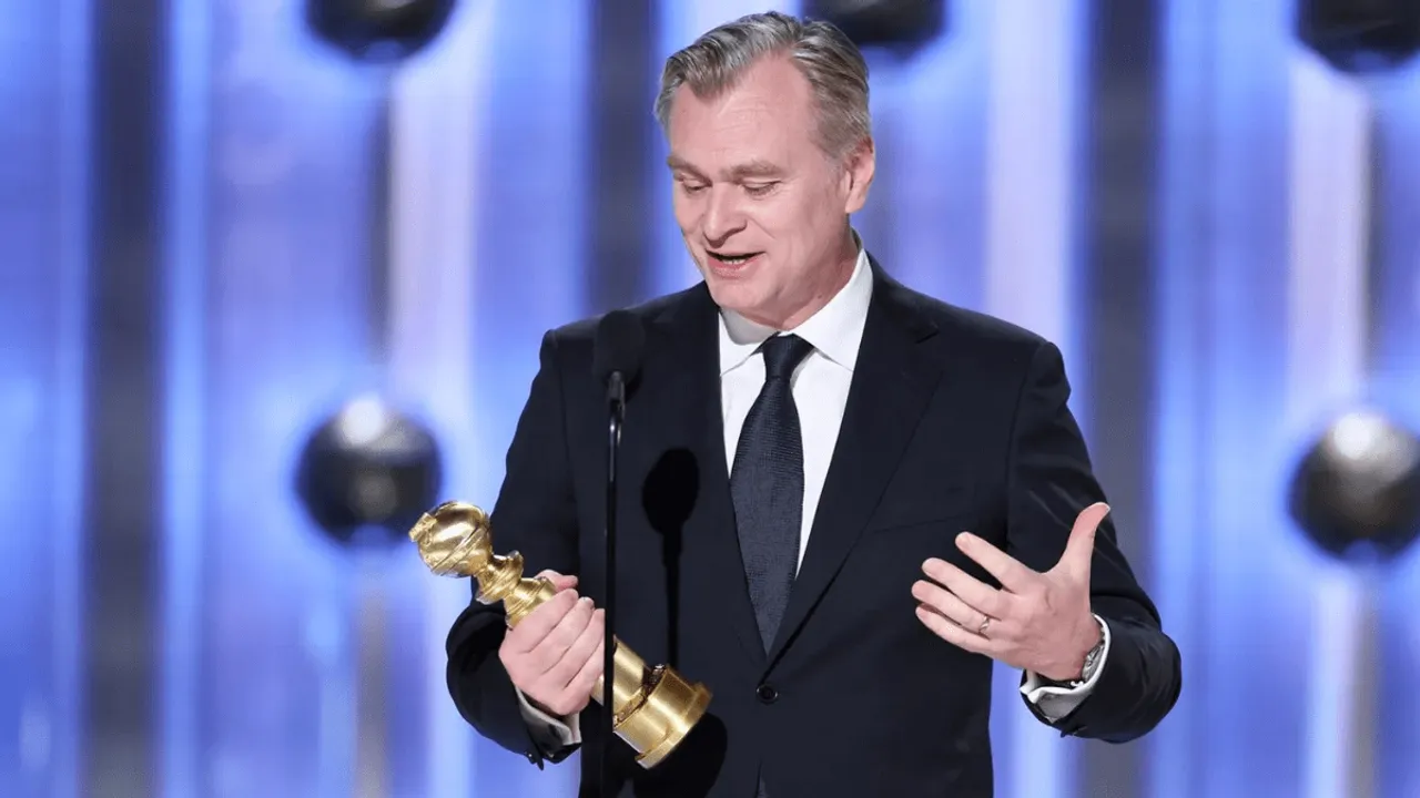 Christopher Nolan Wins His First Ever Golden Globe!