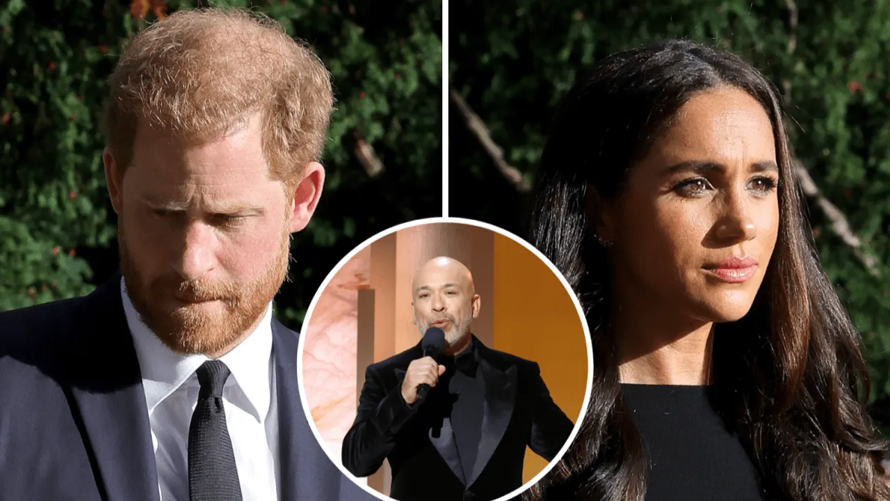 Jo Koy Disses Prince Harry and Megan Markle at The 2024 Golden Globes