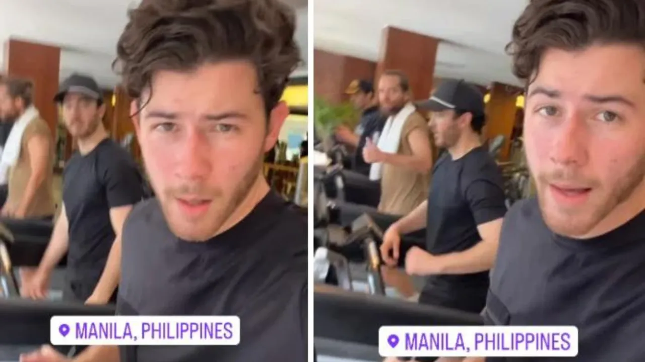 Nick Jonas Gives Sneak Peek of Pre-Show Workout Session With Brothers Joe and Kevin