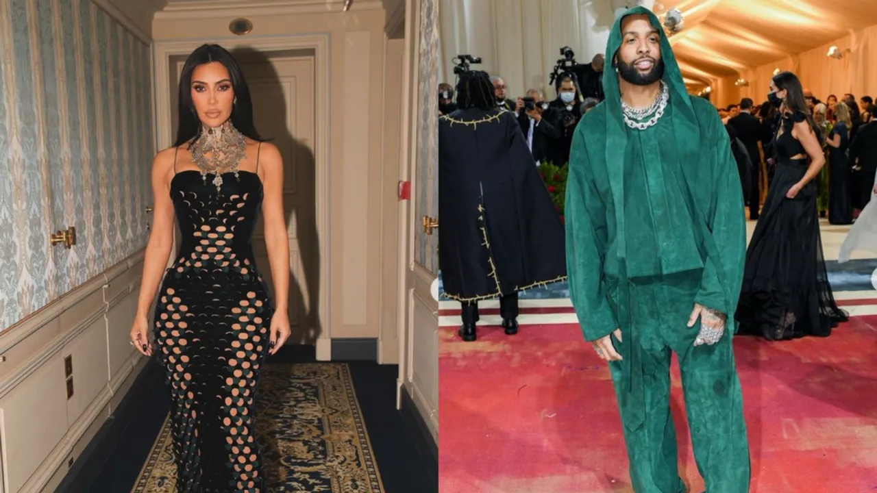 Kim Kardashian and Odell Beckham Jr. Spotted 'Having a Great Time' at the 2024 Super Bowl Party