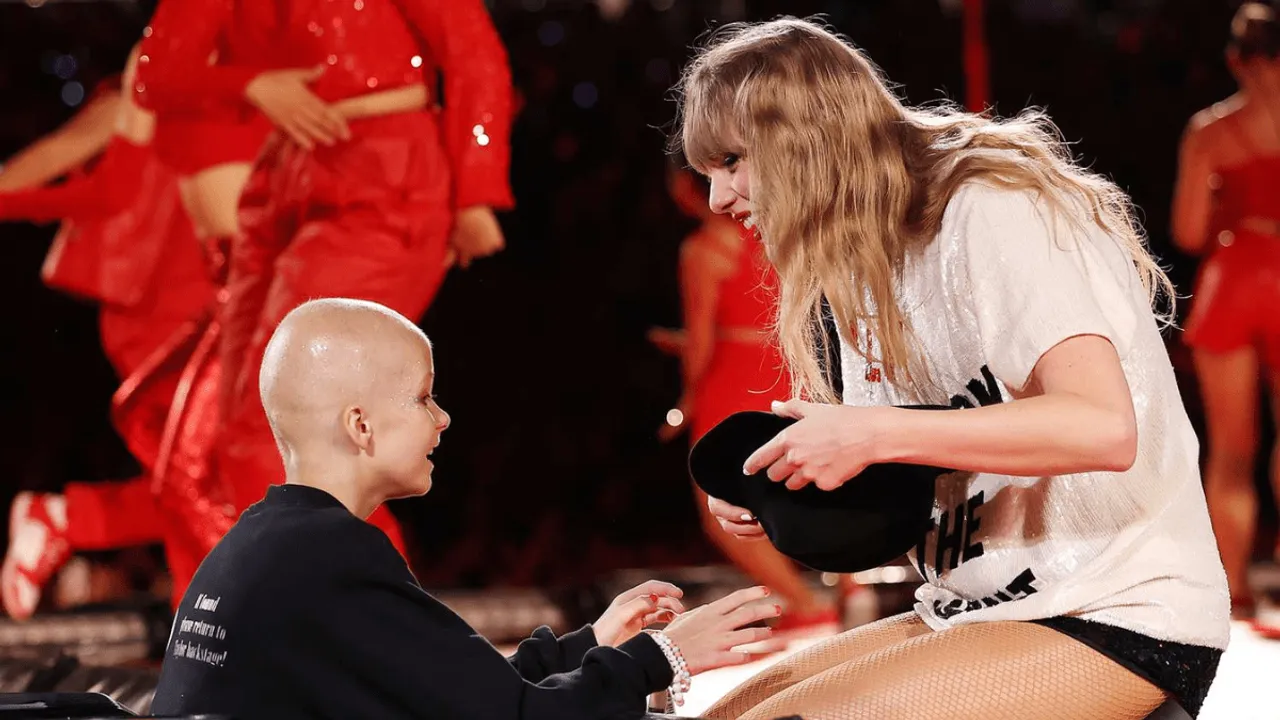 Taylor Swift Grants 'Wish' of 9-Year-Old Girl With Cancer by Giving Her '22' Hat