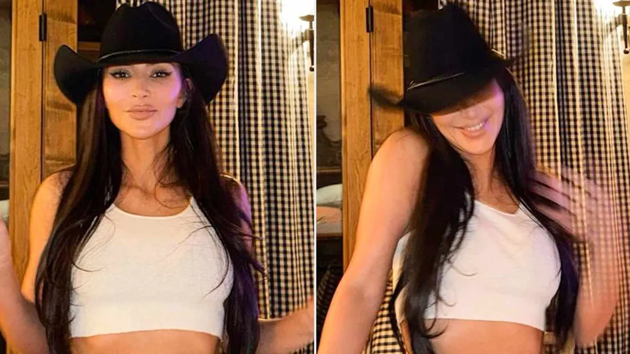 Kim Kardashian Wears Cowboy Hat in Sultry New Photos: "Not My First Rodeo"