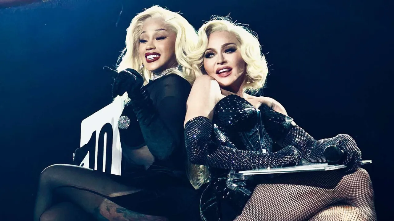 Cardi B Surprises Fans by Joining Madonna Onstage For Last Los Angeles Show