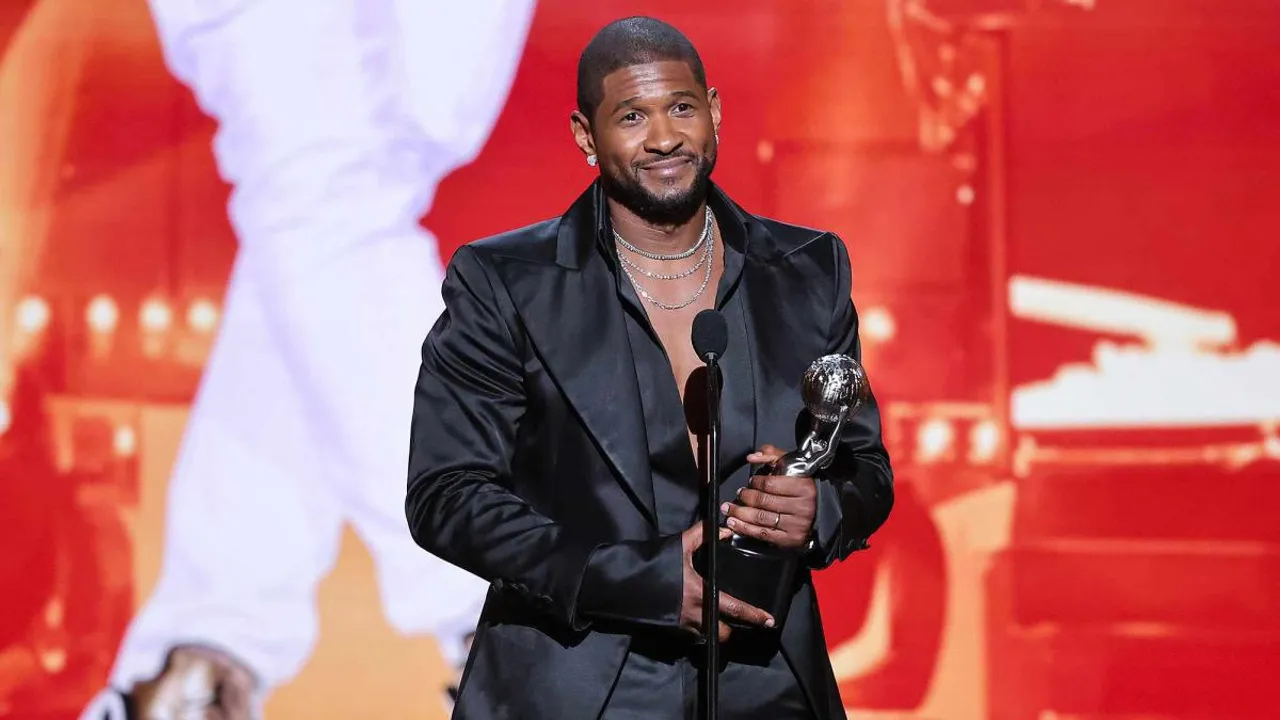 Usher Dedicates NAACP Image Award to Honour The Powerful Women in His Life