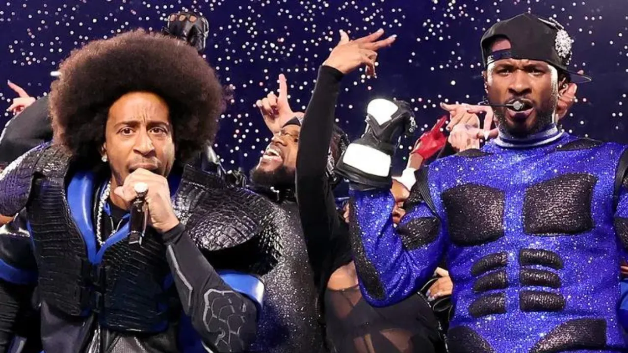 Usher and Ludacris Celebrate 'Yeah!' Going 13x Platinum Post Super Bowl