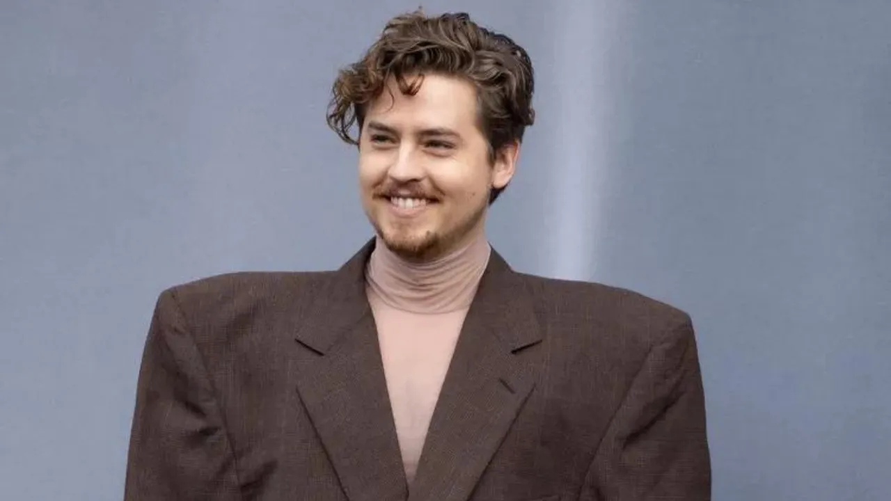 Cole Sprouse Turns Heads in Oversized Suit at Paris Fashion Week
