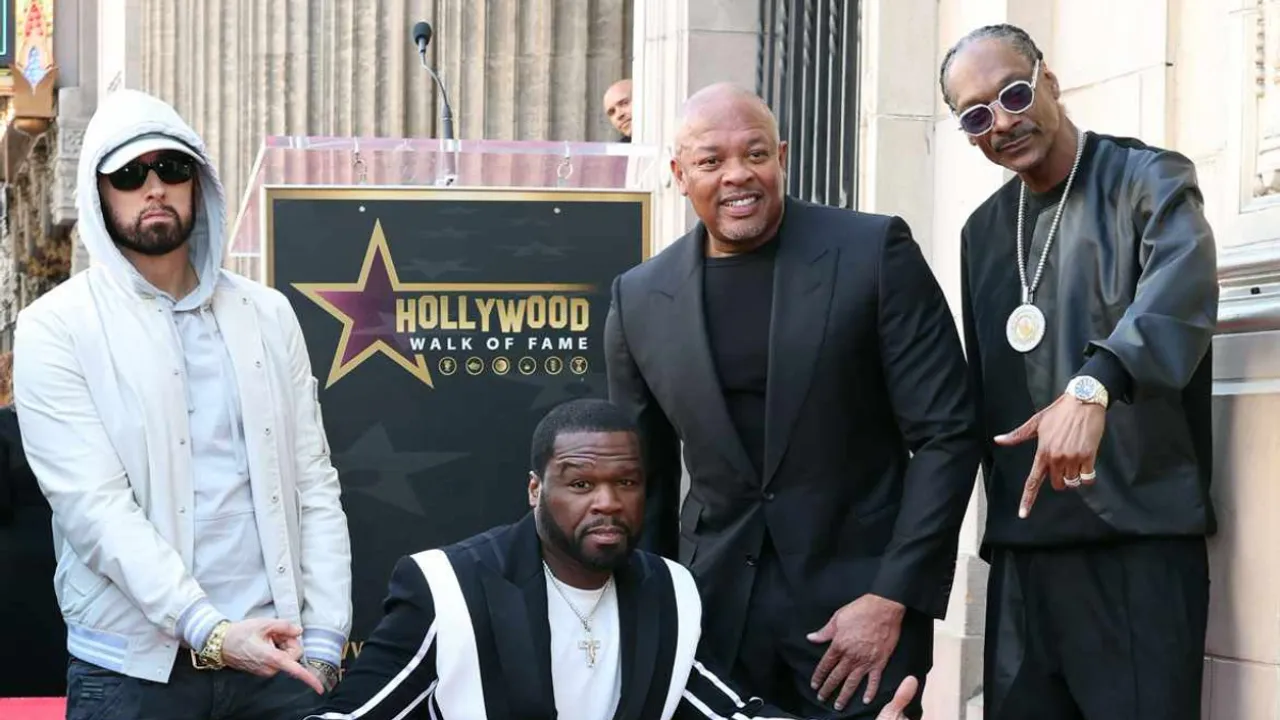 Eminem, 50 Cent, Snoop Dogg Pay Tribute to Dr. Dre at Walk of Fame Ceremony