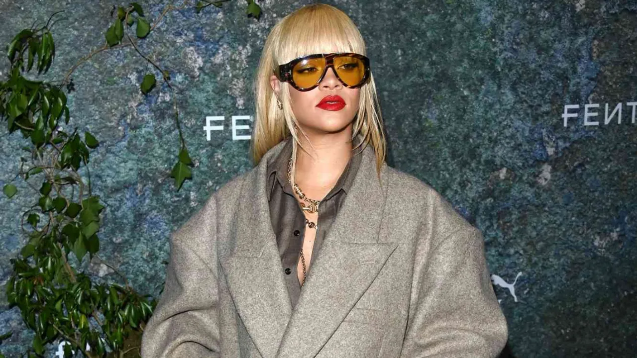 Rihanna Unveils Blonde Hair and New Bangs at Fenty x Puma Event