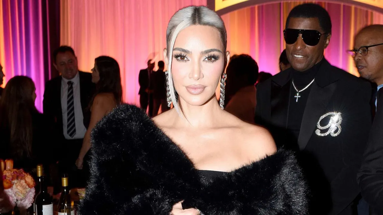 Kim Kardashian Turns Heads in Blonde Hair at The 2024 Lo Máximo Awards