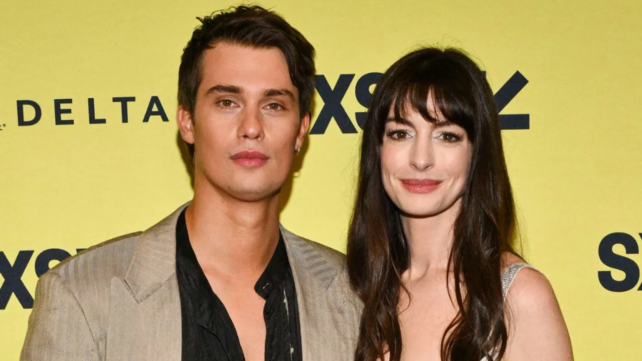 Anne Hathaway's Initial Reaction to Nicholas Galitzine's Frosted Tips Was Not Pleasant