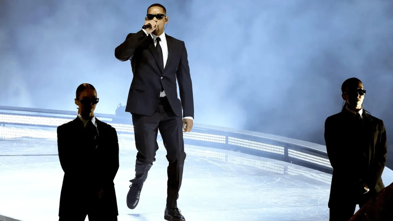 Will Smith Embodies His 'Men in Black' Character in Coachella 2024 Performance