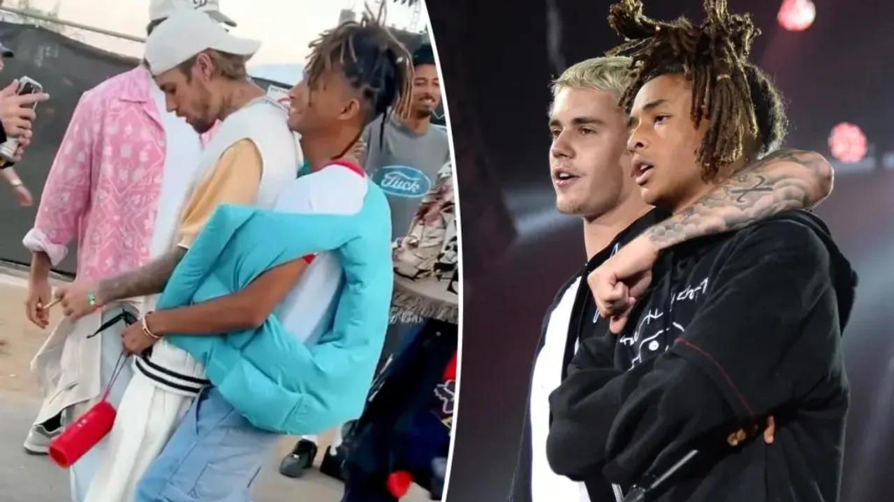 Justin Bieber And Jaden Smith Perform 'Never Say Never' at Coachella 2024