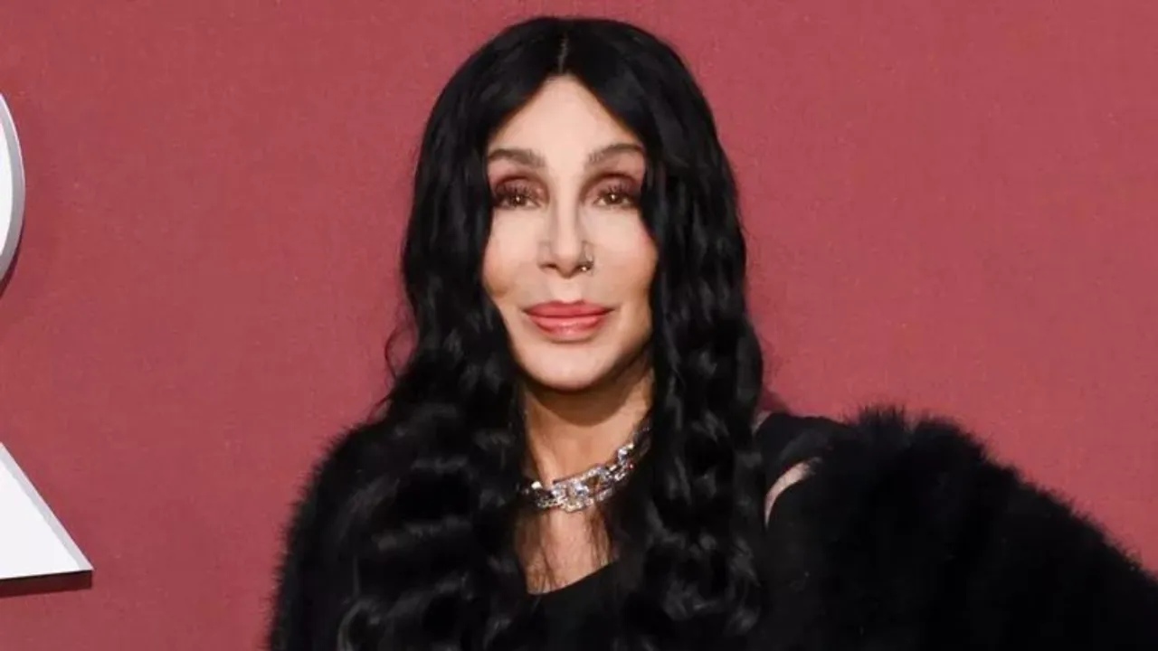 Cher Goes Back Time With Black Bodysuit Echoing Iconic Look From 35 Years Ago