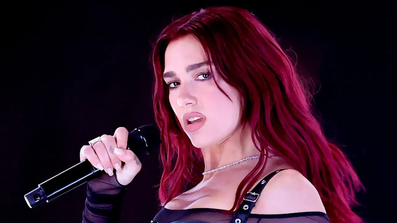 Dua Lipa Changes Choreography After On-Stage Slip Due to Sweat
