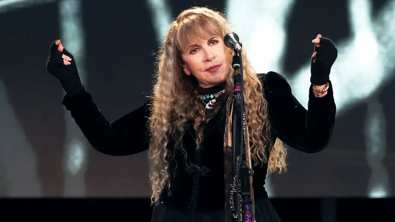 Stevie Nicks Shows Off 'Tortured Poets Department' Bracelet
