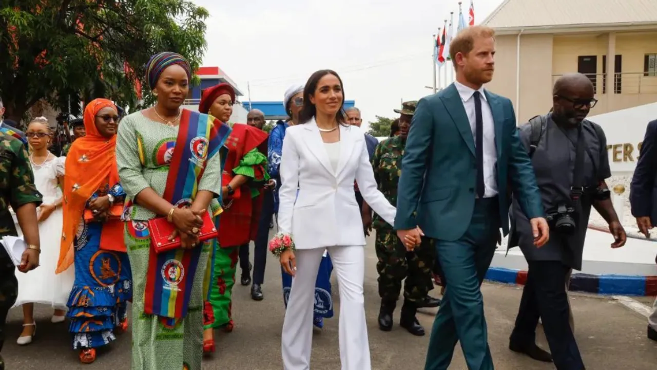 Behind-the-Scenes With Meghan Markle and Prince Harry on Their Nigeria Tour