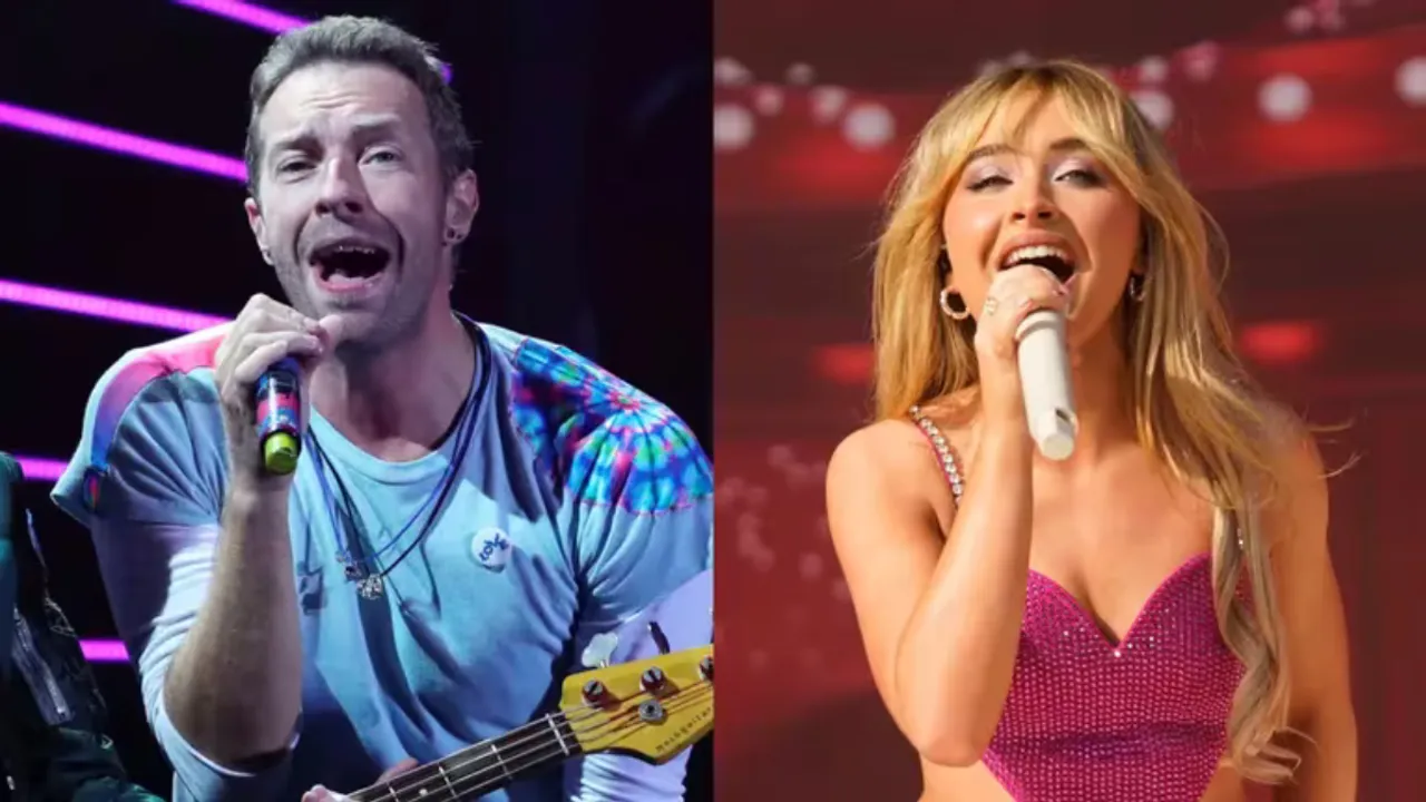 Sabrina Carpenter And Coldplay Perform 'Magic' at BBC Big Weekend